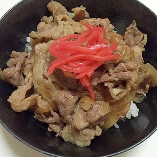 とろとろ玉ねぎ　牛丼♪